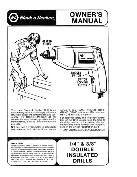 Black And Decker 14 Owners Manual Pdf Download Manualslib