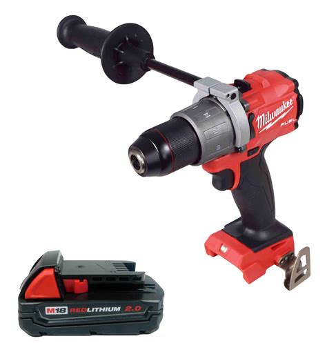 Milwaukee M18 Fuel 12 18v Brushless Hammer Drill 2804 20 With 2ah