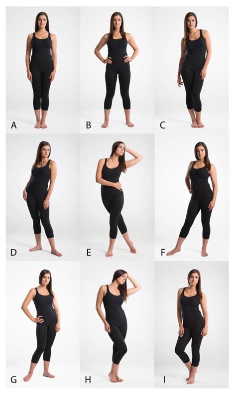 Posing Charts For Photographers RockyNook Figure Poses Female Pose Reference Body