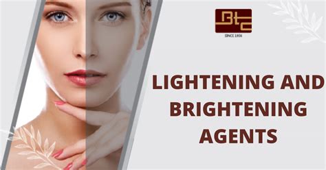 Different Types Of Skin Lightening Agents Bansal Trading Company