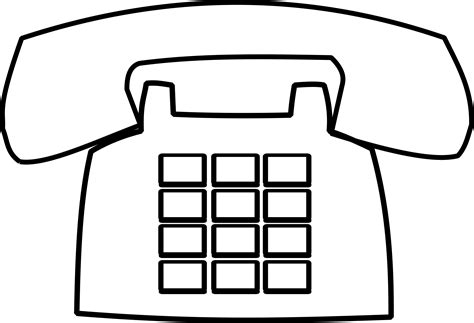 Office Telephone Clipart Clipart Suggest