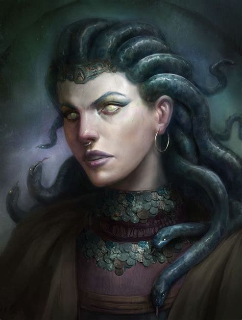 Medusa Repainted After A Year And A Half Tadas Sidlauskas On Artstation At
