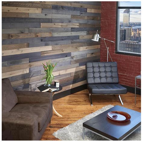 Actual Wood Feature Wall Kit Ordered From Hd Plank Walls Wood Panel
