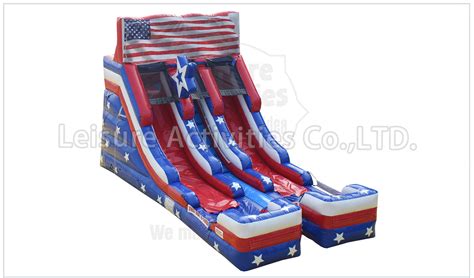 16ft Double Lane Water Slide Old Glory Sl Leisure Activities Usa