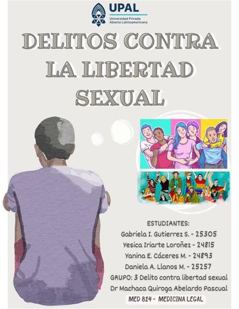 Delitos Contra La Libertad Sexual Udocz
