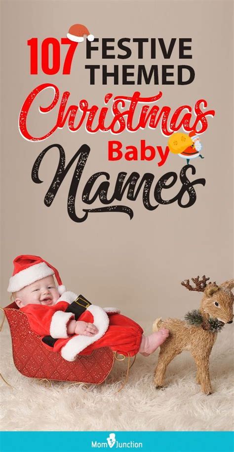 107 Festive Themed Christmas Baby Names For Boys And Girls Christmas