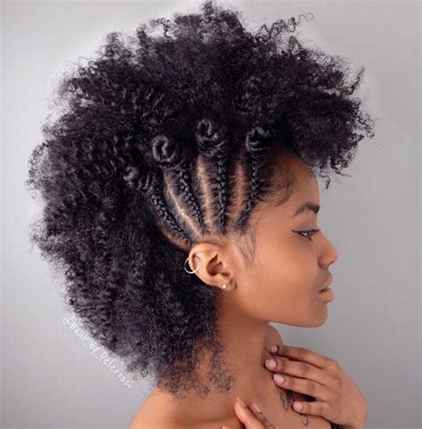 Without any hassles you can maintain natural hairstyles. Mohawk Hairstyles For Natural Hair - Essence