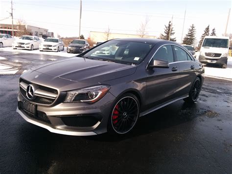 2014 Mercedes Benz Cla 45 Amg In Mountain Grey Amg Cla Mercedes