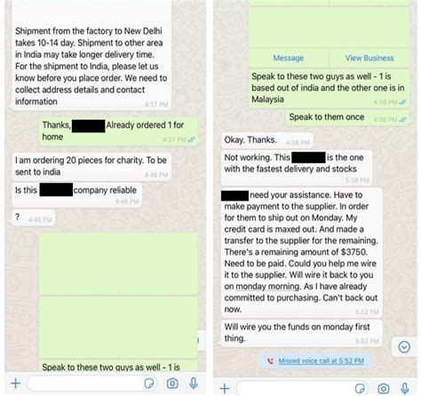 Whatsapp Scams Singapore