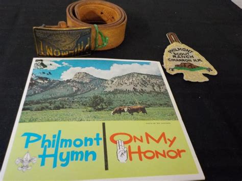 Sold Price Philmont Hymn On My Honor Boy Scouts Belt Patch
