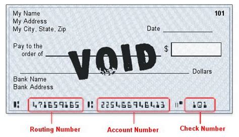 After you void the check, record the voided check number in your check register. Direct Deposit Authorization Form | Banks America