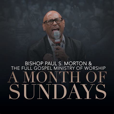 Bishop Paul S Morton Sr
