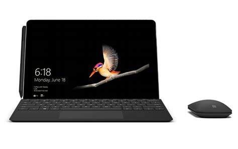 New Surface Go Type Cover Black Core