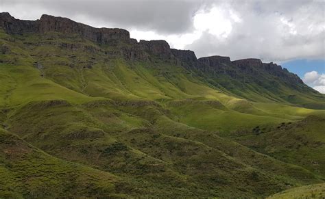 Lesotho Dragon Peaks And Maluti Mountains Bhejane