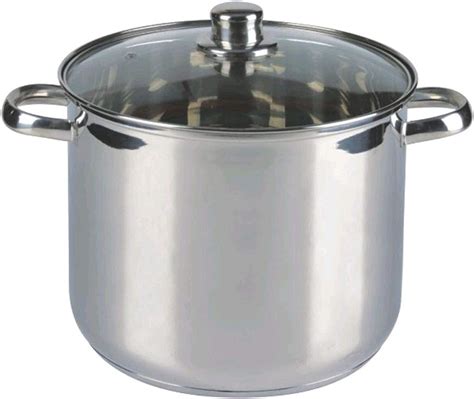 20 Litre Stainless Steel Stock Pot Xxl Large Pot With Induction Base