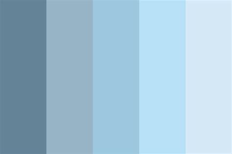 Muted Blues Color Palette Blue Colour Palette Color Palette Pastel