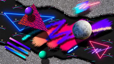 80s Abstract New Wave Art 5 On Behance