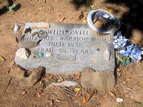 White Path Cherokee Warrior Chief Died 1838 Trail Of Tears Flickr