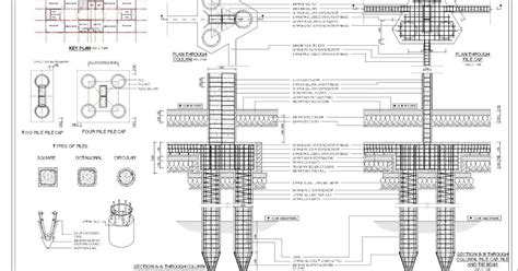 Pondasi bore pile merupakan salah satu jenis pondasi dalam. Inilah Download Pondasi Bore Pile Dwg Pondasi Beton ...