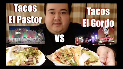 Tacos El Gordo Vs Tacos El Pastor Las Vegas Youtube