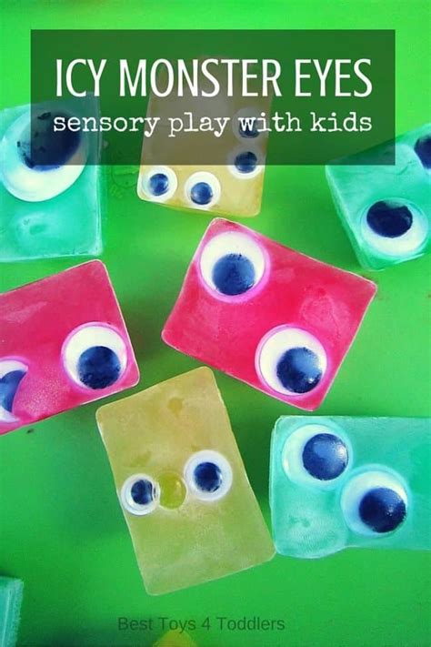 Icy Eye Monsters Sensory Play For Kids