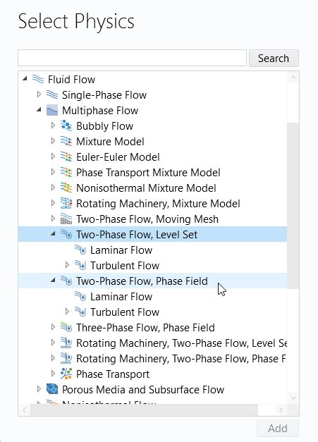 Two Phase Flow Modeling Guidelines