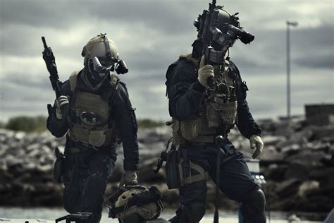 Operators From The Norwegian Navy Special Operations Command During An