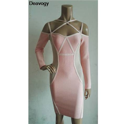 deavogy 2017 new summer strap sexy evening party bandage party women bodycon dress wholesale