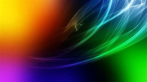Hd Wallpaper Bokeh Lights Colorful Abstract Art Colors Swirl Glow