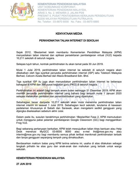Anda mempunyai sebarang soalan mengenai frog vle ? Sekolah akan Menggunakan Google Classroom Menggantikan ...