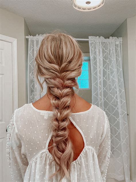 mermaid hair idea braided prom hair prom hair up long hair styles
