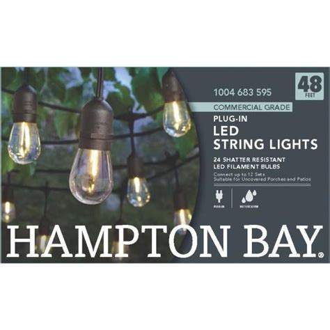 Hampton Bay Outdoor String Lights Not Working Outdoor Lighting Ideas