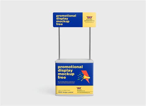 Download Free Promotional Advertising Counter Table / Display Desk Mockup PSD - Good Mockups | Mockup ...