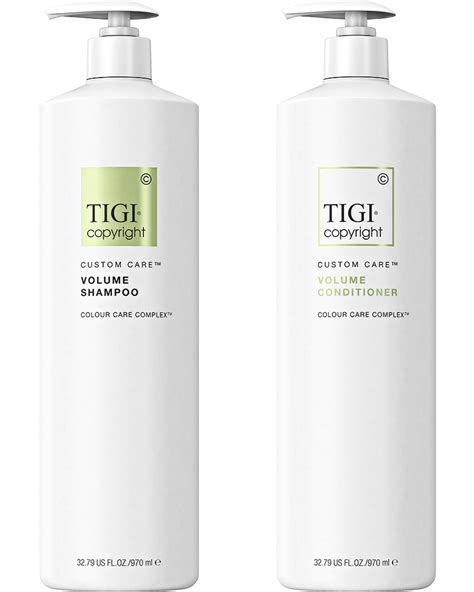 Tigi Copyright Custom Care Volume Shampoo Condi Duo Or Condi Choose