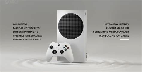 Xbox Series S Leak 1440p Gaming High Refresh Rate All