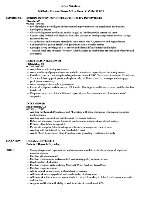 Resume examples for different career niches, experience levels and industries. Example of professional telephone researcher