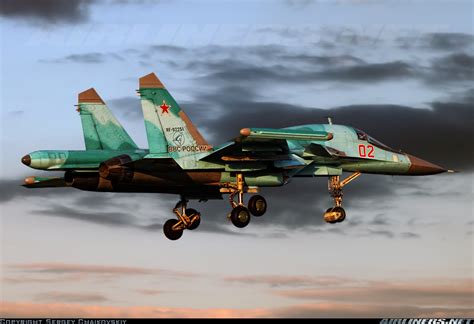 Sukhoi Su 34 Su 32fn Russia Air Force Aviation Photo 2786046