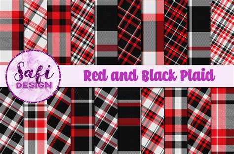 Red And Black Plaid Backgrounds 414348 Backgrounds Design Bundles