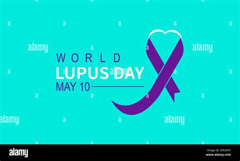 World Lupus Day Prevention And Awareness Vector Concept Banner Poster