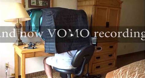 Voice Over Recording In A Hotel Room Portable Vocal Booth Vomo