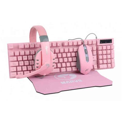 Marvo Tastaturamisslusalice Cm370 Pink Dexy Co Kids Internet Prodavnice