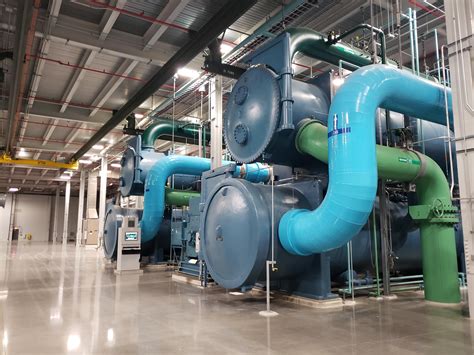 16,000 Tons of Cooling in this photo. York OM chillers : HVAC
