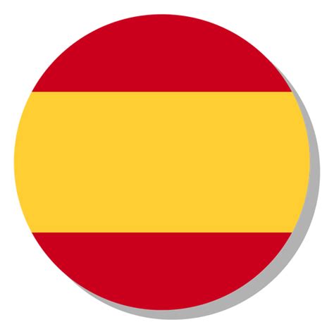 Círculo De Icono De Idioma De Bandera De España Descargar Pngsvg