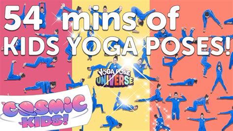 Kids Yoga Poses Compilation 54 Minutes Cosmic Kids Yoga Active Women