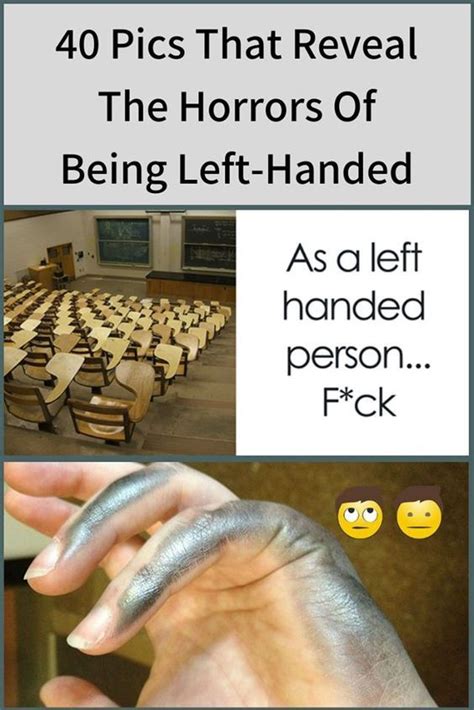 40 Pics That Reveal The Horrors Of Being Left Handed Left Handed
