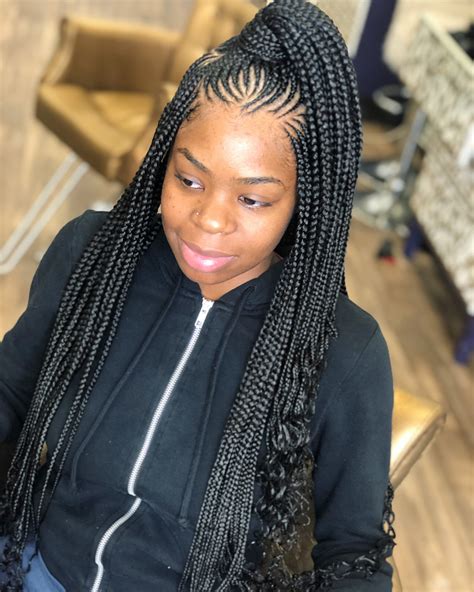 Get inspiration and find a way to express your creativity through one of these sophisticated yet not so hard. Latest Feed in Braids Styles 2020 to Look Awesome