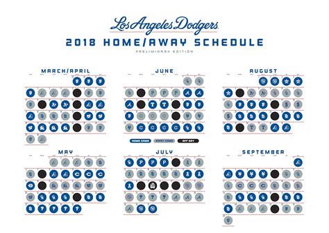 The 2021 season has the los angeles playing games in 25 different major. Dodgers announce preliminary 2018 schedule | Think Blue LA