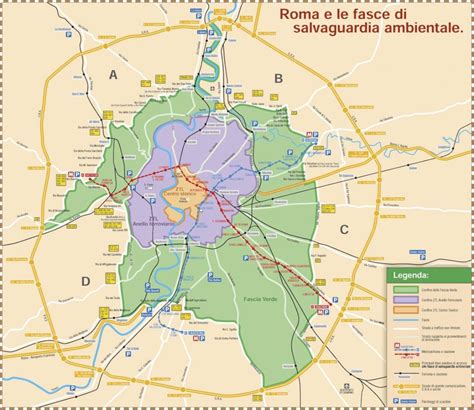La Zona A Traffico Limitato Di Roma