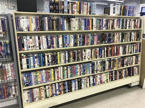 Vhs Section From A Thrift Shop About An Hour Away Vhs
