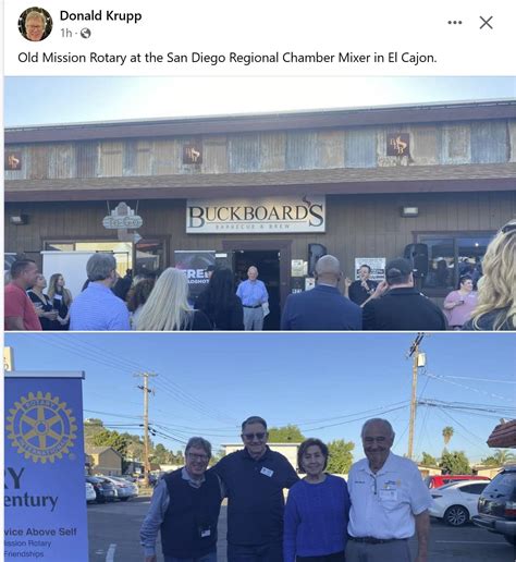 Facebook & LinkedIn Postings | Old Mission Rotary Club (San Diego)